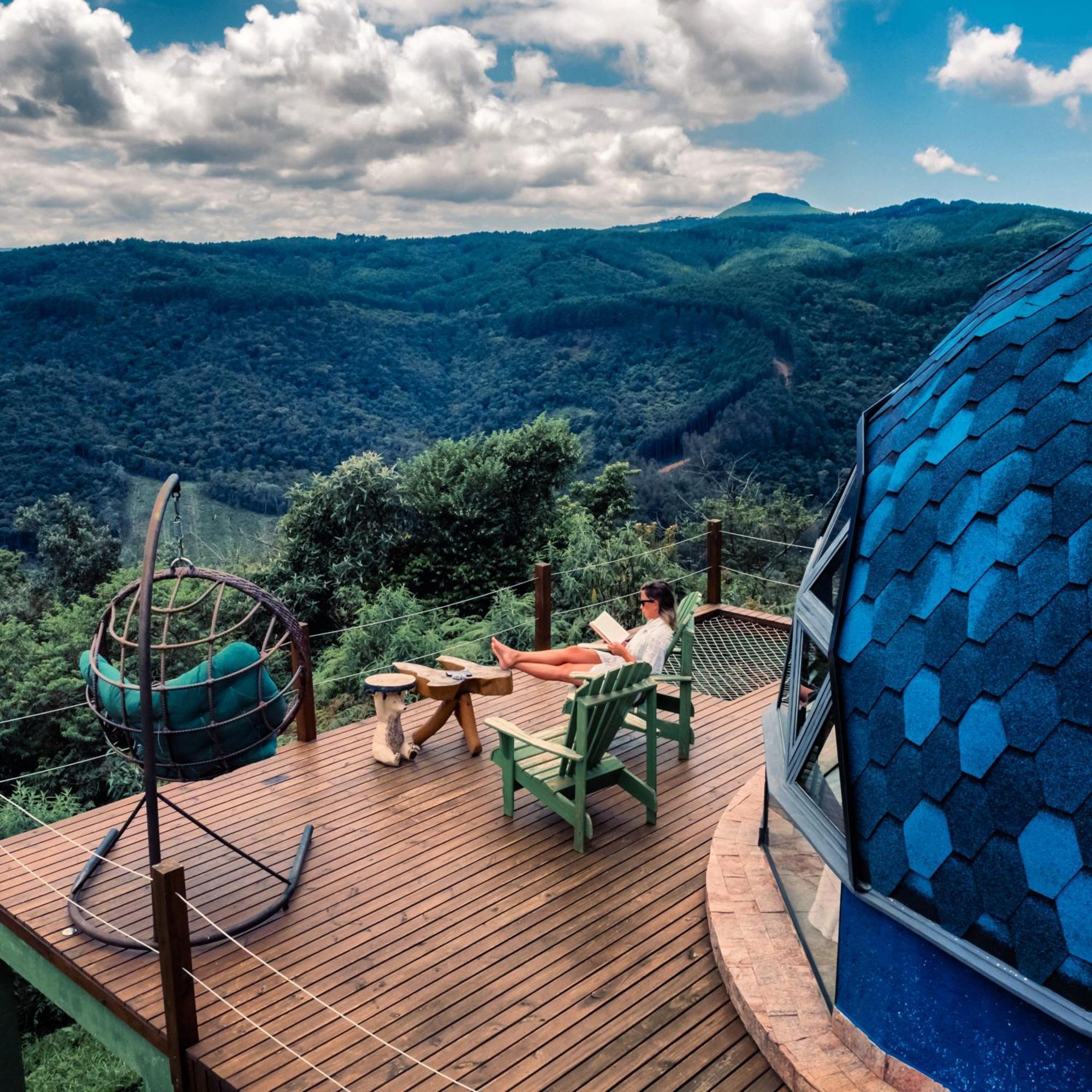 Villa Refugio Da Montanha Brasil Alfredo Wagner Exterior foto
